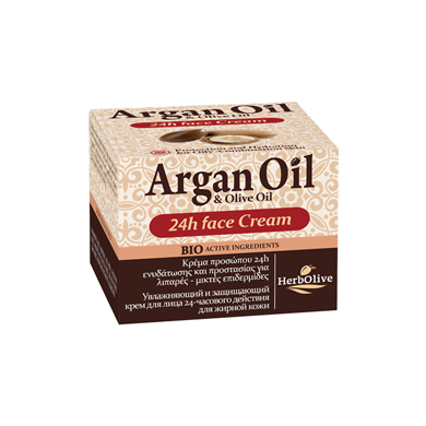 ARGAN OIL 24h Gesichtscreme für fettige und Mischhaut 50ml