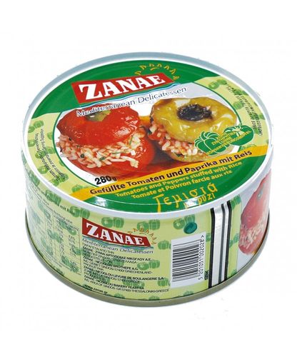 Gefüllte Tomaten u. Paprika mit Reis ZANAE servierfertig 280g