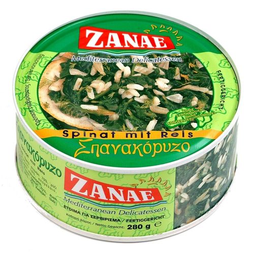 Spinat mit Reis ZANAE servierfertig 280g