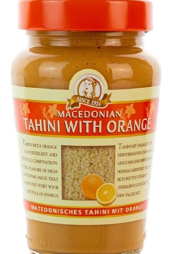 Tahini mit Orange - Haitoglou Sesampaste 350g