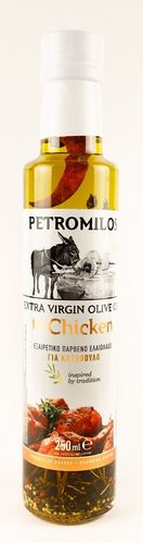 Petromilos Extra Natives Olivenöl für Hähnchen 250ml
