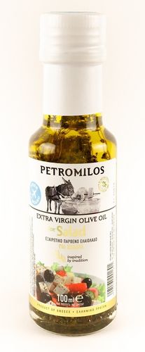 PETROMILOS Extra Natives Olivenöl für Salate 100ml