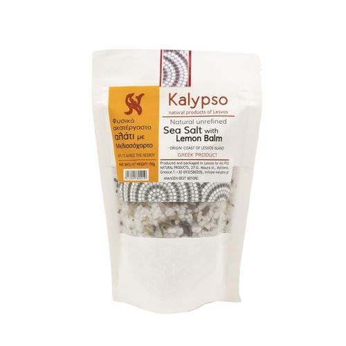 Kalypso natürliches unraffiniertes Meersalz mit Zitronenmelisse 150g